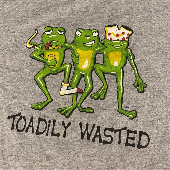 Shirts Toadily Wasted Graphic Tshirt Poshmark